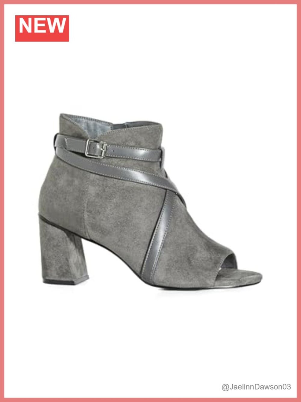Women's Faux Suede Ankle Booties Wide Calf Cushioned Block Heel Zip